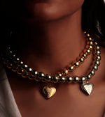 Load image into Gallery viewer, Engraved Heart Necklace
