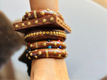 Load image into Gallery viewer, Touchwood Multiverse Stack ( Set Of Five Bangles)
