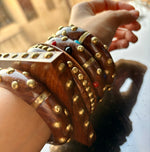 Load image into Gallery viewer, Touchwood Multiverse Stack ( Set Of Five Bangles)