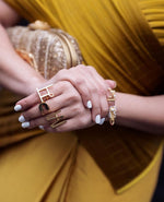 Load image into Gallery viewer, Akshar Rings