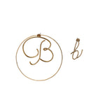 Load image into Gallery viewer, Initial Detachable Hoops