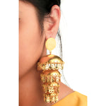 Load image into Gallery viewer, Patola Big Jhumki