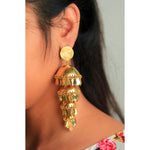 Load image into Gallery viewer, Patola Small Jhumki