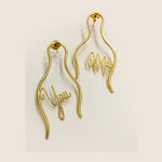 Load image into Gallery viewer, Unapologetically Shape Hoops