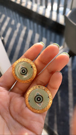Load image into Gallery viewer, Evil Eye Studs