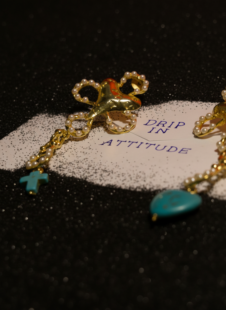 Wild Blue Faith Earrings