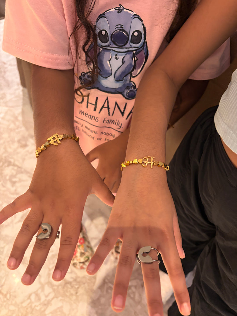 Not Just Akshar Bracelet