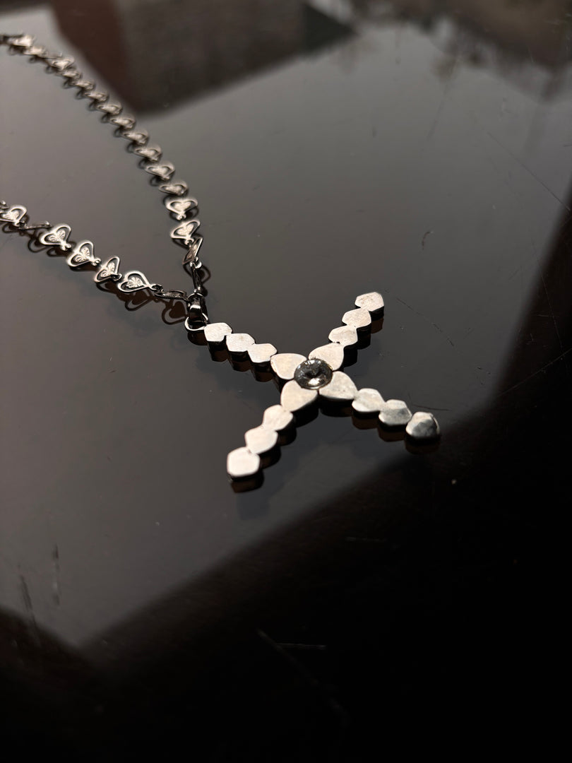 Sacred Heart Cross Necklace