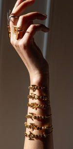 Load image into Gallery viewer, Not Just Akshar Bracelet
