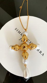 Sun Cross Necklace