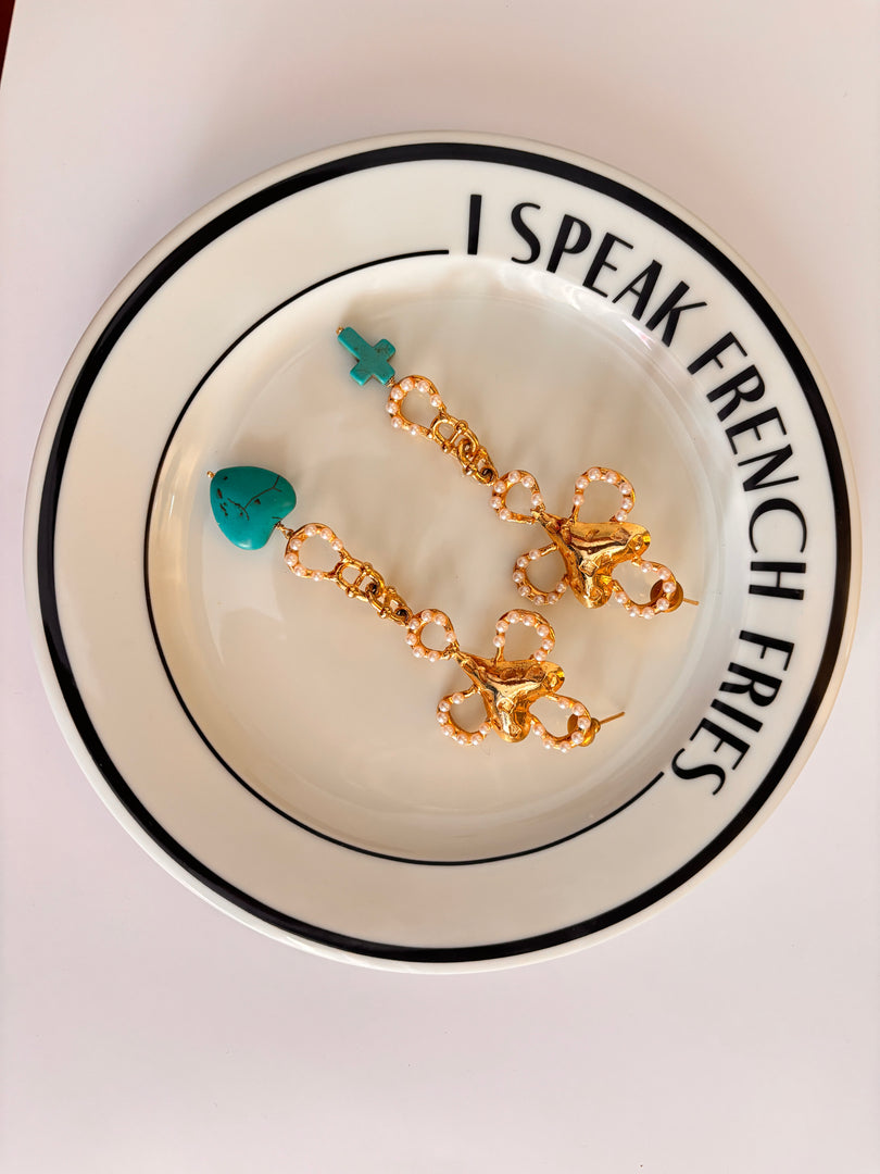 Wild Blue Faith Earrings