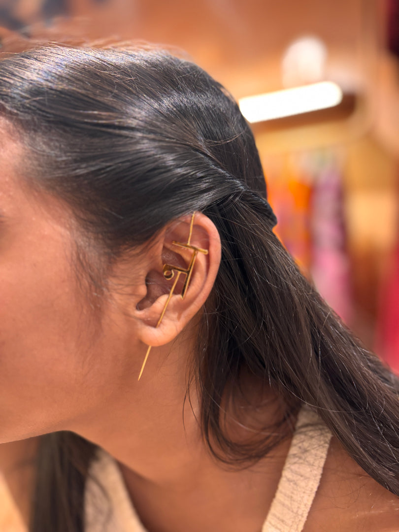 Akshar Earcuffs (Pair)
