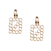 Ding DIng Square Ear RIngs