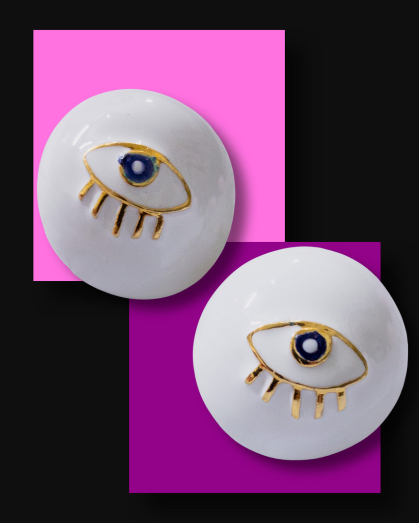 Pop Up Eye Studs